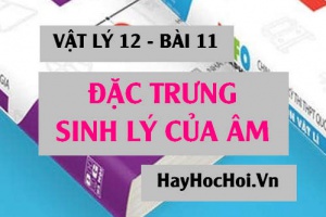 Đặc trưng sinh lý của âm là gì? bao gồm những gì? gắn liền hay phụ thuộc yếu tố nào? - Vật lý 12 bài 11
